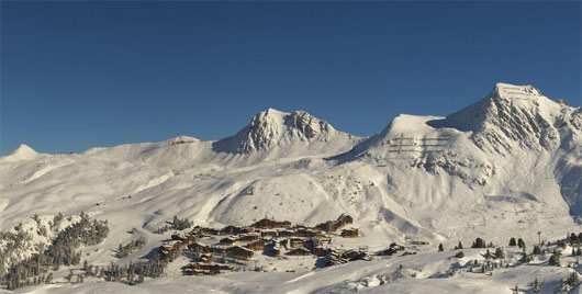 neige belle plagne 11 novembre 2013