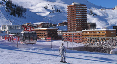 location de ski à plagne centre