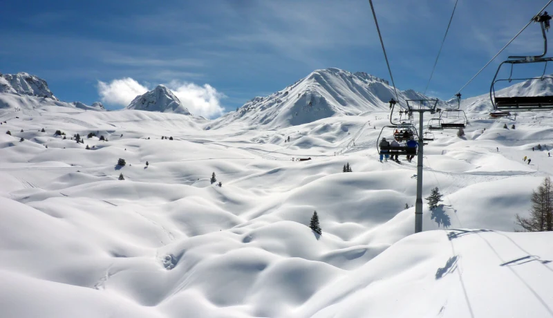 magasins location ski la Plagne