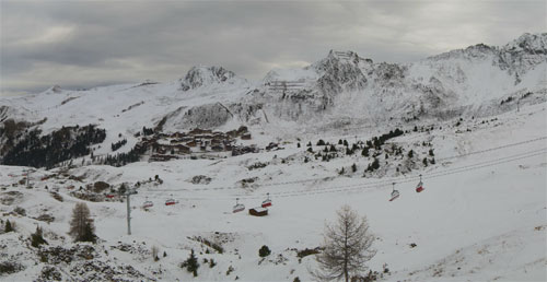 ouverture la plagne décembre 2014
