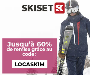 réduction Skiset La Plagne 2024 2025
