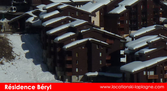 résidence béryl belle plagne