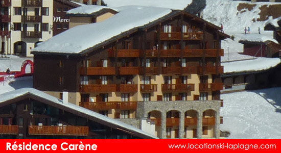 residence carene belle plagne