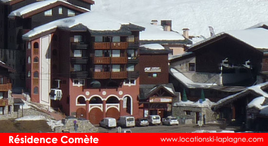 résidence comète belle plagne