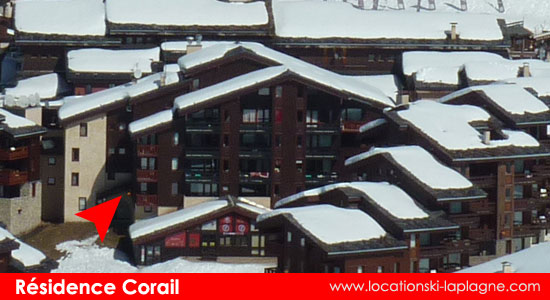 résidence corail belle plagne