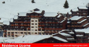 résidence licorne odalys belle plagne