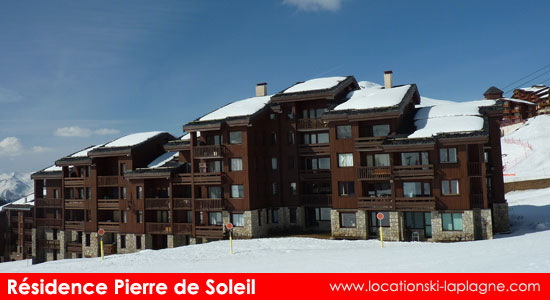 résidence pierre de soleil belle plagne