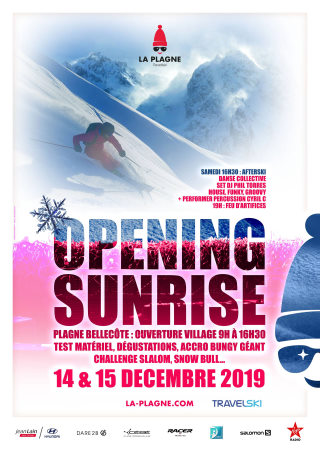 ski la plagne 14 decembre 2019