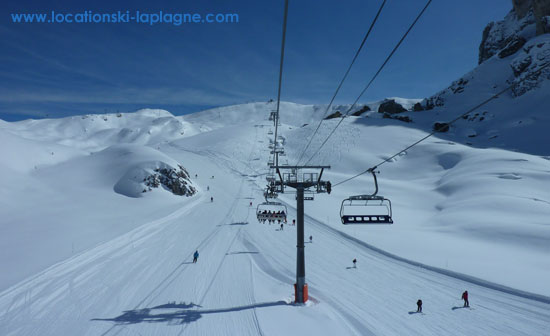 télésiège Carella La Plagne