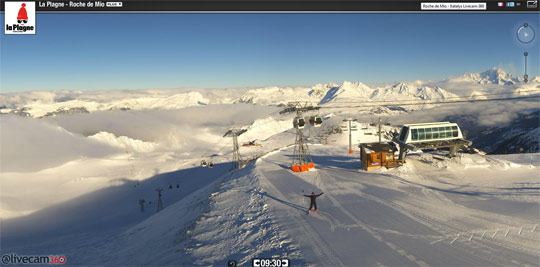 vacances hiver la plagne 2014