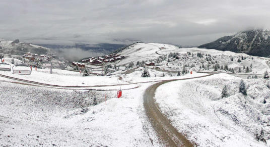 webcam la Plagne 29 septembre 2025
